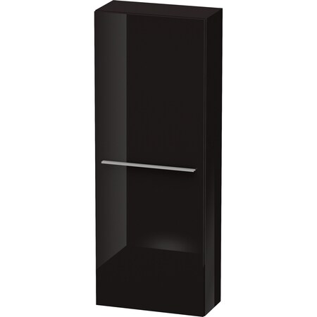Duravit Xl Tall Cabinet Black Hgl 1320X500X238mm R XL1154R4040